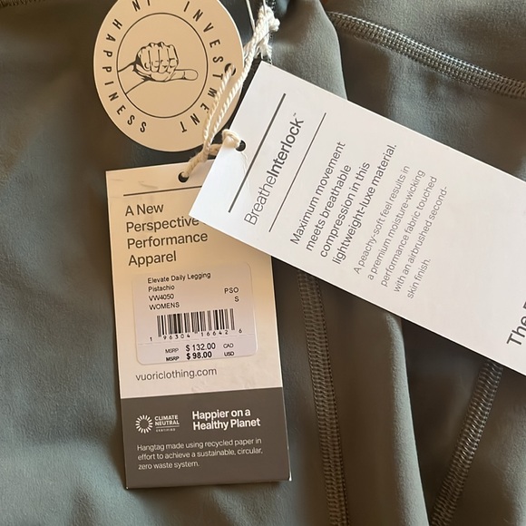NWT! Vuori Elevate Daily Legging - Picture 3 of 4